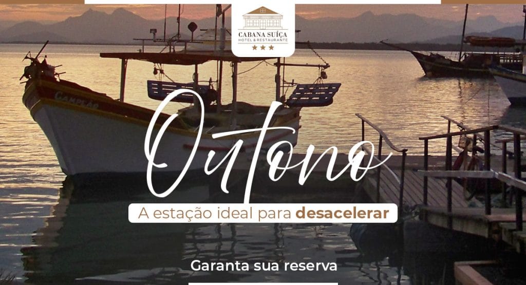 Final de semana perfeito no outono? Descubra o conforto do Hotel Cabana Suíça em Guaratuba.