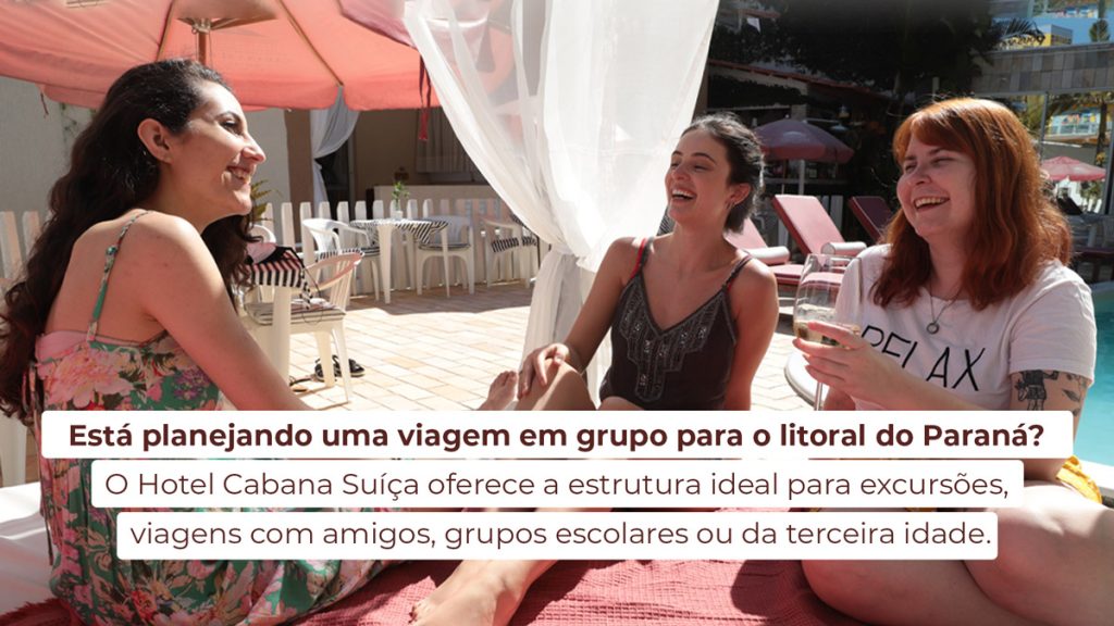Vai viajar em grupo? O Hotel Cabana Suíça tem a estrutura ideal para excursões e viagens em turma!