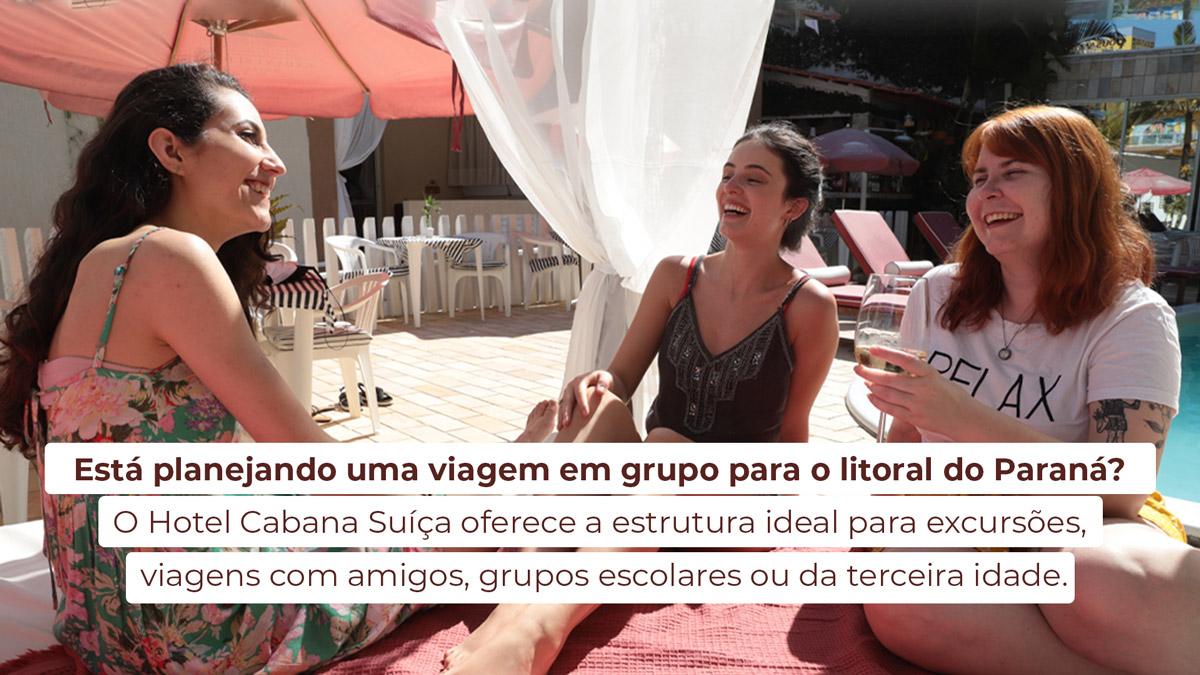 Vai viajar em grupo? O Hotel Cabana Suíça tem a estrutura ideal para excursões e viagens em turma!